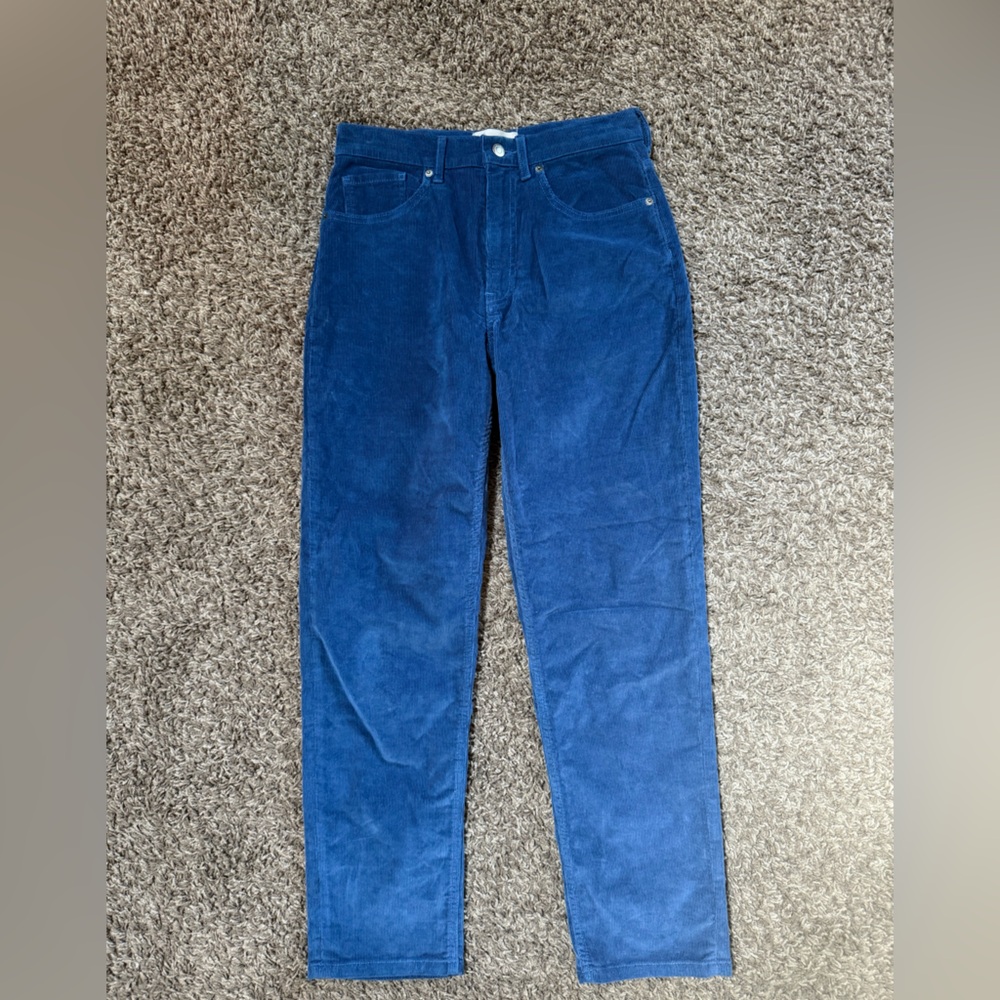 Everlane Corduroy Pants Blue